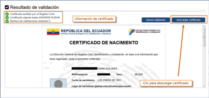 Manual De Usuario Registro Civil En Linea Registro Civil