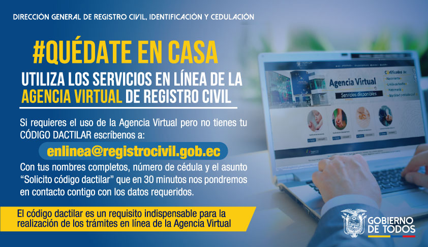 Nuevo Enlinea Registrocivil Gob Ec Para Consultas De Codigo