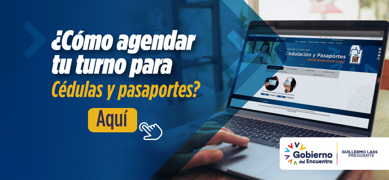 Obtén tu turno de cédulas y pasaportes