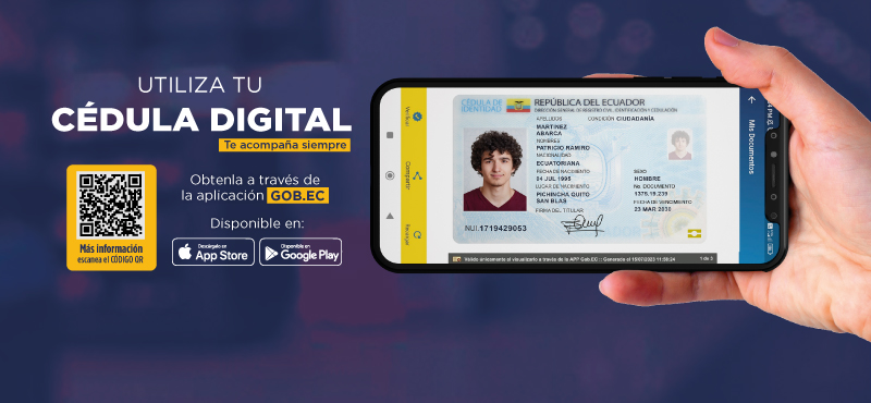 UTILIZA TU CÉDULA DIGITAL
