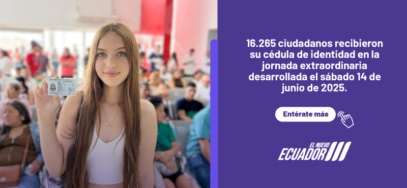 BOLETÍN: 16.265 ciudadanos recibieron su cédula de identidad en la jornada extraordinaria desarrollada el sábado 14 de junio de 2025